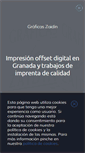 Mobile Screenshot of imprenta-artes-graficas.com